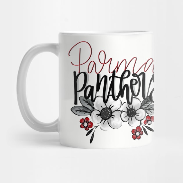 Parma Panthers Floral by Averie Lane